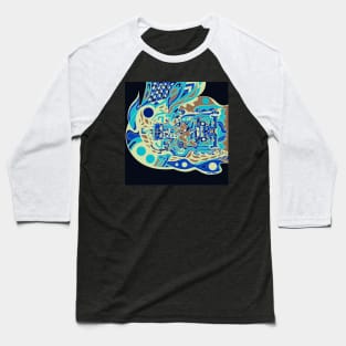 mister pakal the mayan astronaut in codex ecopop tpween2022 wallpaper of mexico Baseball T-Shirt